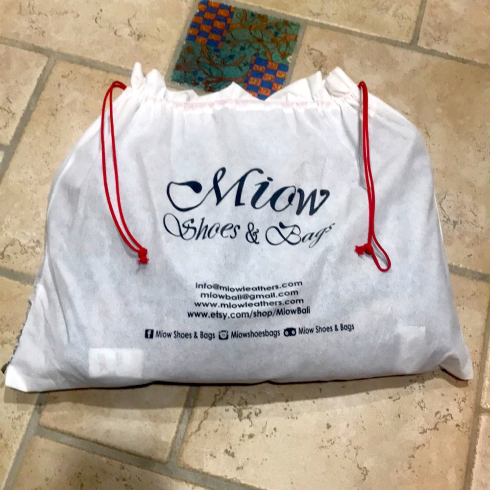 Miow- Custom Calf Hair Bag- New - Picture 4 of 10